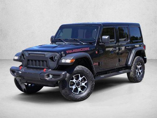 Black Clearcoat 2021 Jeep Wrangler Unlimited Rubicon