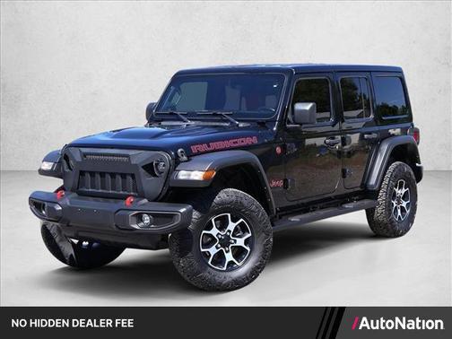 Black Clearcoat 2021 Jeep Wrangler Unlimited Rubicon