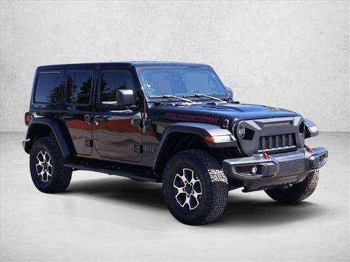 Black Clearcoat 2021 Jeep Wrangler Unlimited Rubicon