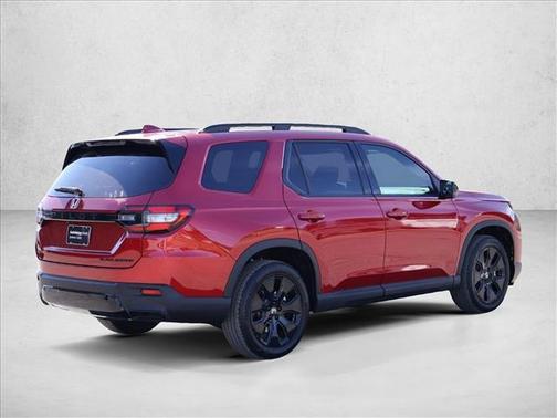 Radiant Red Metallic II 2026 Honda Pilot Black Edition