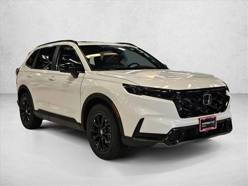 Platinum White Pearl 2026 Honda CR-V Hybrid Sport-L AWD