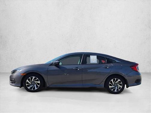 Modern Steel Metallic 2017 Honda Civic EX