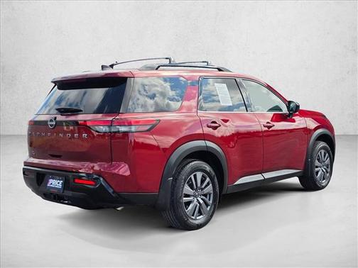 Scarlet Ember Tintcoat 2026 Nissan Pathfinder SV