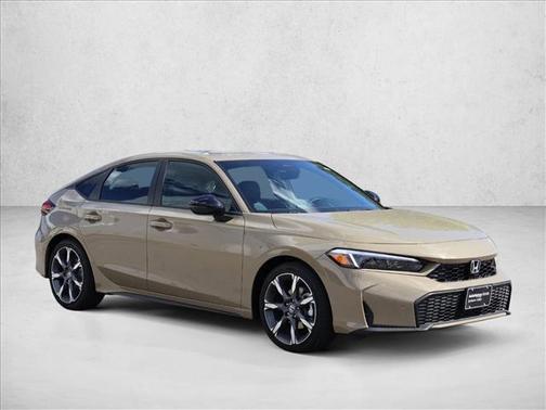 Sand Dune Pearl 2026 Honda Civic Hybrid Sport Touring