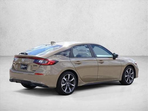 Sand Dune Pearl 2026 Honda Civic Hybrid Sport Touring