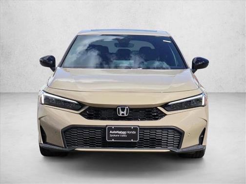 Sand Dune Pearl 2026 Honda Civic Hybrid Sport Touring