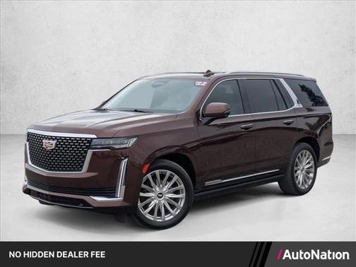 Mahogany Metallic 2022 Cadillac Escalade Premium Luxury