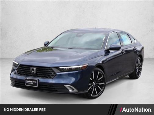 Canyon River Blue Metallic 2026 Honda Accord Hybrid Touring