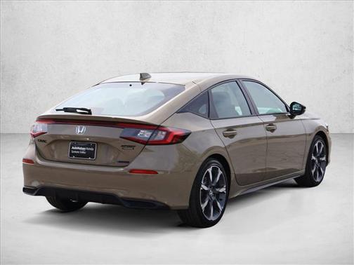 Sand Dune Pearl 2026 Honda Civic Hybrid Sport Touring