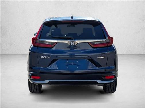 Blue 2020 Honda CR-V AWD EX