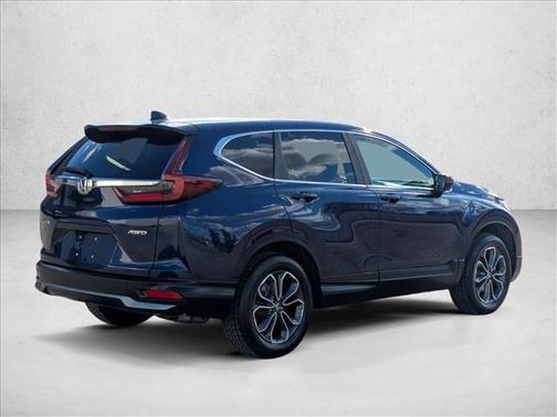 Blue 2020 Honda CR-V AWD EX
