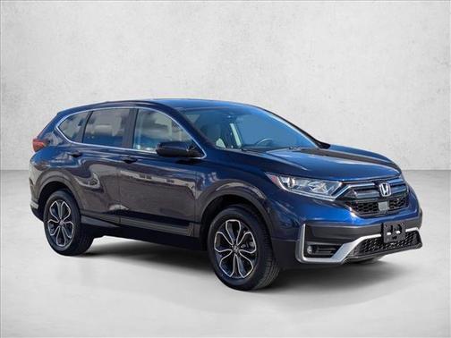Blue 2020 Honda CR-V AWD EX