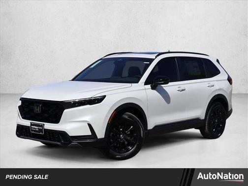 Platinum White Pearl 2026 Honda CR-V Hybrid Sport-L AWD