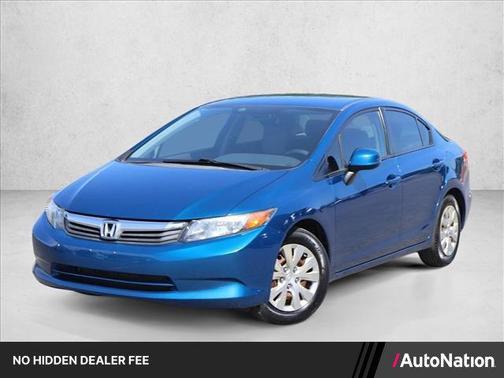 Dyno Blue Pearl [Blu 2012 Honda Civic LX