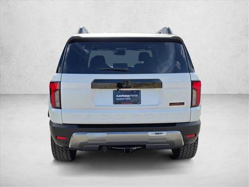 Platinum White Pearl 2026 Honda Passport AWD TrailSport Elite Blackout