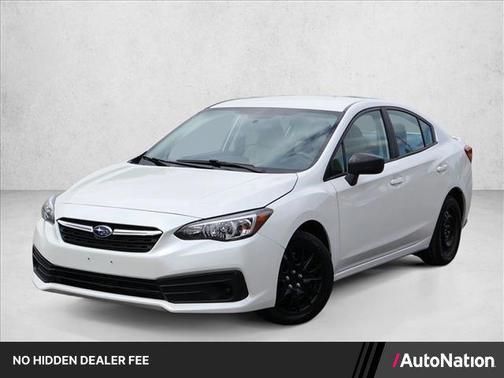 Crystal White Pearl 2021 Subaru Impreza Base