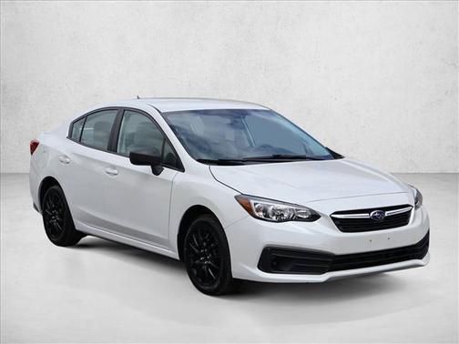Crystal White Pearl 2021 Subaru Impreza Base