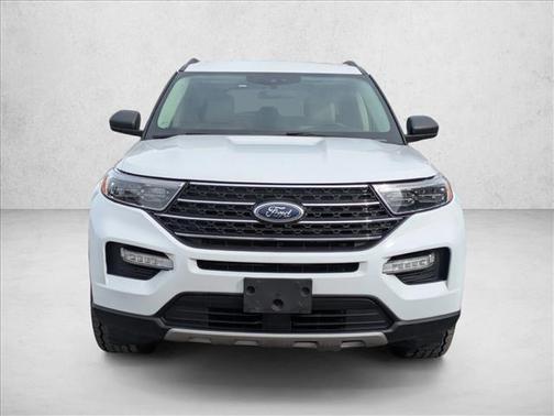 Oxford White 2023 Ford Explorer XLT