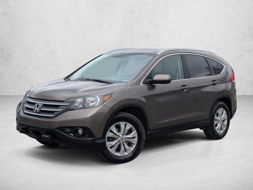 Alabaster Silver Metallic 2014 Honda CR-V EX-L