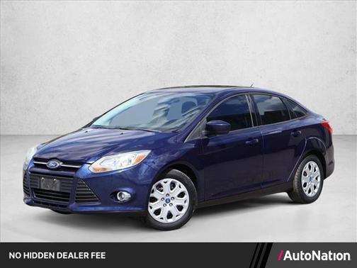 Kona Blue Metallic 2012 Ford Focus SE