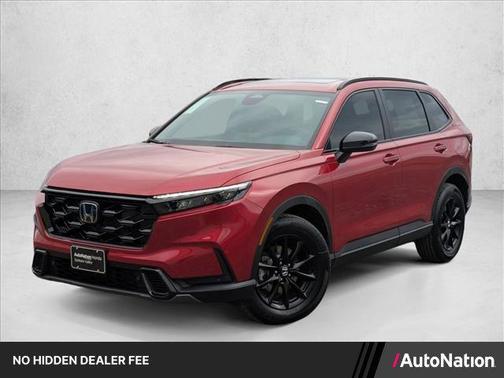 Radiant Red Metallic 2026 Honda CR-V Hybrid Sport-L AWD