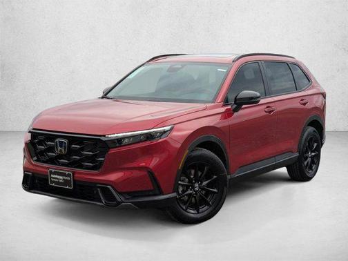 Radiant Red Metallic 2026 Honda CR-V Hybrid Sport-L AWD