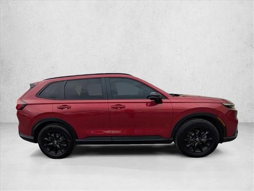 Radiant Red Metallic 2026 Honda CR-V Hybrid Sport-L AWD