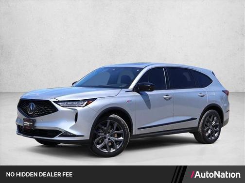 Lunar Silver Metallic 2023 Acura MDX A-SPEC