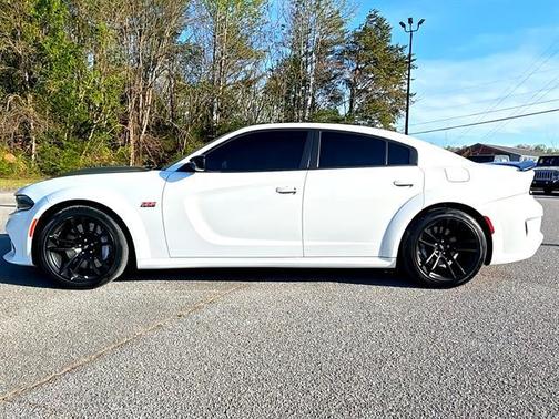 White Knuckle Clearcoat 2023 Dodge Charger Scat Pack