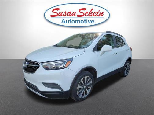 Summit White 2021 Buick Encore Preferred