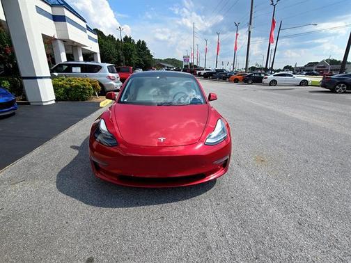 Red Multi-Coat 2021 Tesla Model 3 Performance