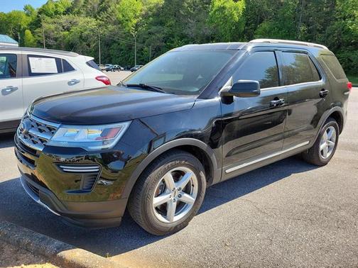 SHADOW BLACK 2018 Ford Explorer XLT