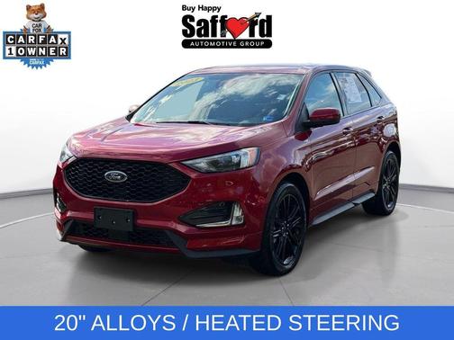 Red Metallic 2023 Ford Edge ST Line