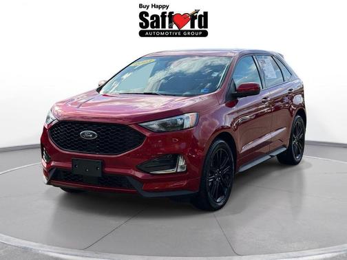 Red Metallic 2023 Ford Edge ST Line
