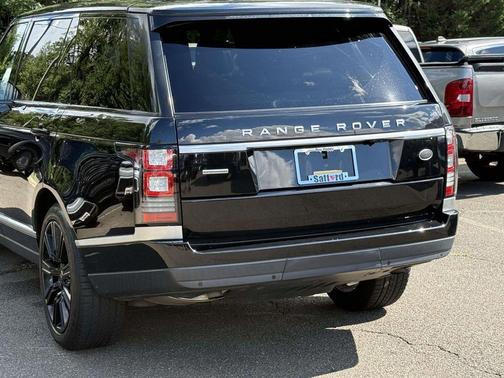 Santorini Black 2017 Land Rover Range Rover 5.0L Supercharged