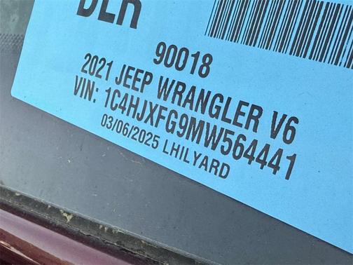 2021 Jeep Wrangler Unlimited Rubicon