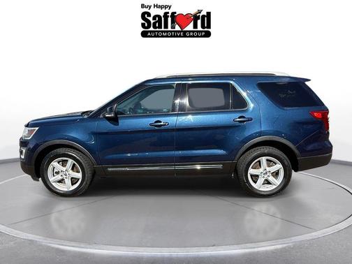 Blue 2017 Ford Explorer XLT