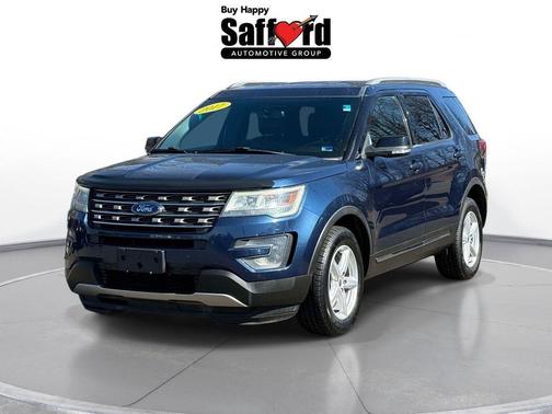 Blue 2017 Ford Explorer XLT