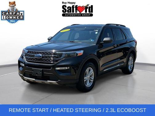 Black Metallic 2022 Ford Explorer XLT