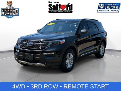 Black Metallic 2022 Ford Explorer XLT