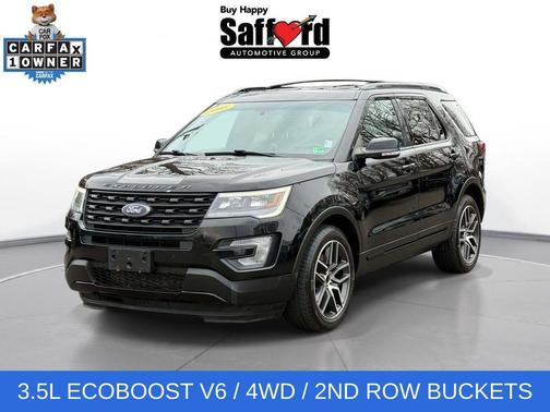 Shadow Black 2016 Ford Explorer Sport