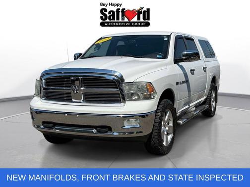 Bright White 2012 RAM 1500 SLT