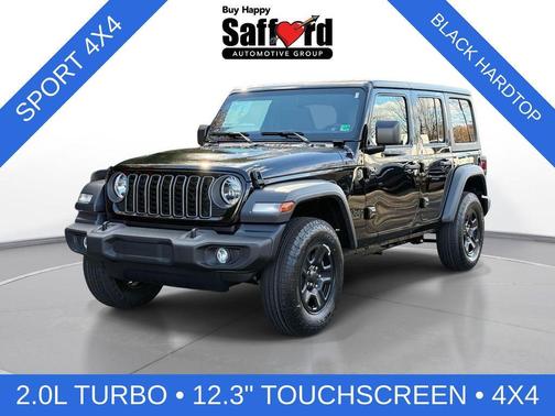 Black Clearcoat 2026 Jeep Wrangler Sport