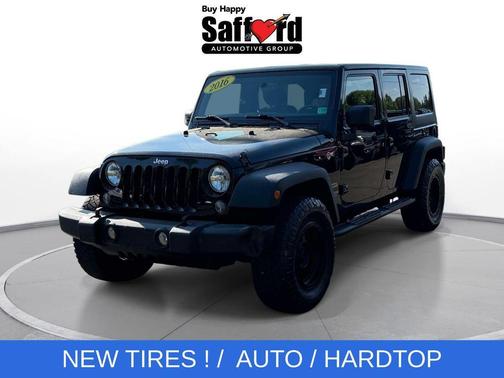 Black Clearcoat 2016 Jeep Wrangler Unlimited Sport