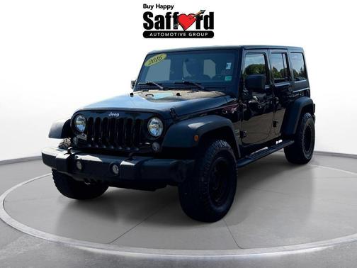Black Clearcoat 2016 Jeep Wrangler Unlimited Sport