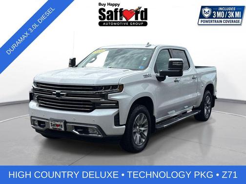 Pearl 2020 Chevrolet Silverado 1500 High Country
