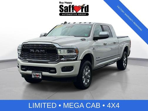 Pearl White 2021 RAM 3500 Limited