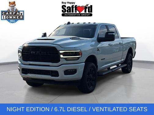 Pearl White 2023 RAM 3500 Laramie