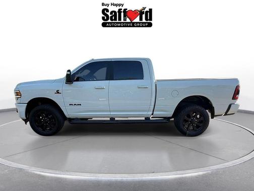Pearl White 2023 RAM 3500 Laramie