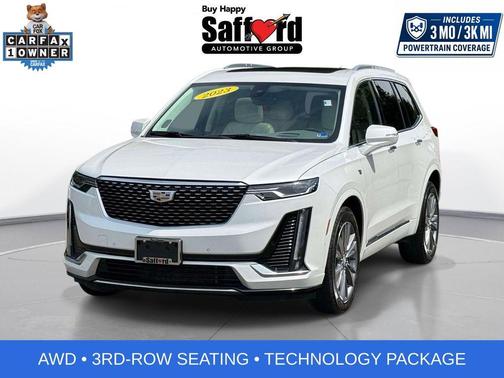 Crystal White 2023 Cadillac XT6 Premium Luxury AWD